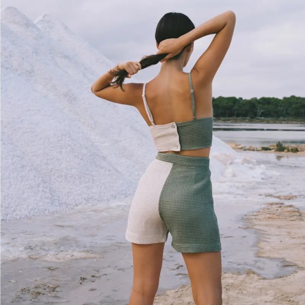 Aniela Parys - ATLAS WAFFLE SHORTS / TWO TONE